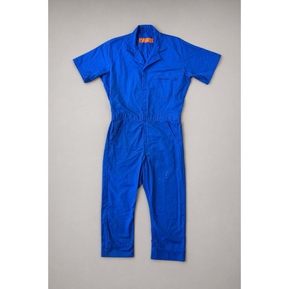 Vintage French Workwear Coveralls Jumpsuit Utility Boilersuit 42-R